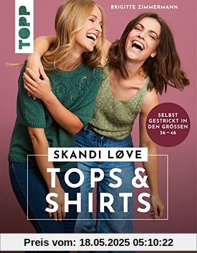 Skandi Løve. Tops und Shirts: Selbst gestrickt in den Größen 36-46