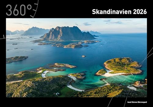 Skandinavien Premiumkalender 2026 (360° Premiumkalender 2026: Format 50 x 35 cm) von 360° medien