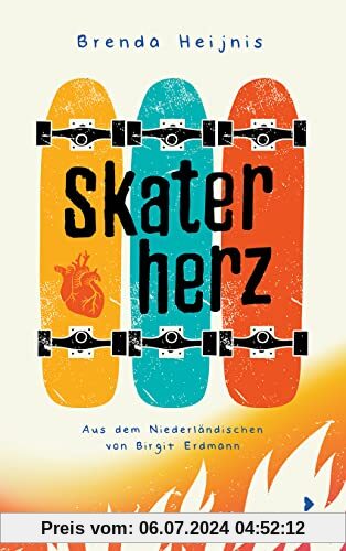 Skaterherz: Eine Freundschaft über den Tod hinaus - Jugendbuch ab 12 Jahren mit dem wichtigen Thema Organspende