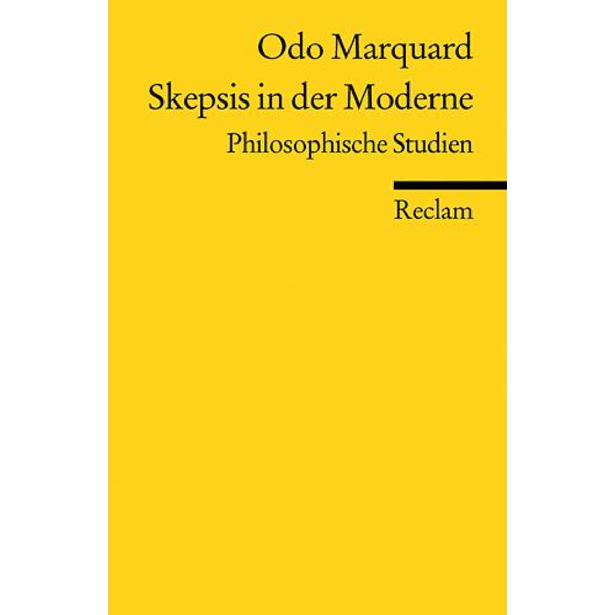 Skepsis in der Moderne Skepsis in der Moderne von Reclam Philipp Jun.
