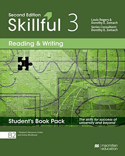 Skillful 2nd edition Level 3 – Reading and Writing: The skills for success at university and b...
