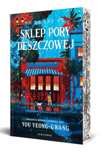 Sklep pory deszczowej: ilustrowane krawędzie biało-czarne Sklep pory deszczowej: ilustrowane krawędzie biało-czarne von Albatros