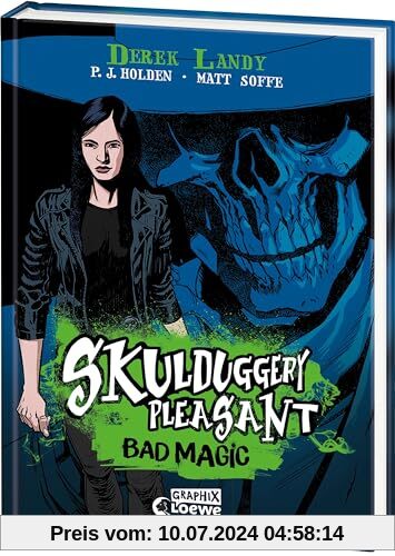 Skulduggery Pleasant (Graphic-Novel-Reihe, Band 1) - Bad Magic: Erlebe im ersten Comic-Buch mit Walküre und Skulduggery Urban-Fantasy-Horror at its best - Eine Skulduggery-Pleasant-Graphic-Novel