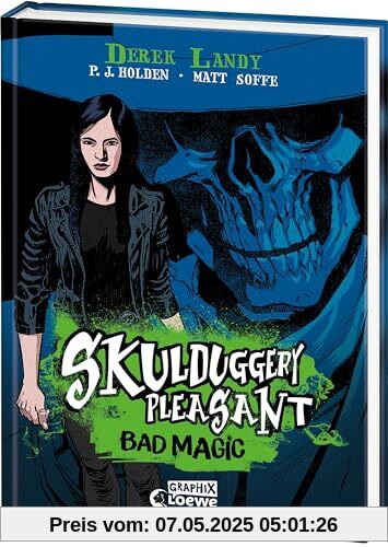 Skulduggery Pleasant (Graphic-Novel-Reihe, Band 1) - Bad Magic: Erlebe im ersten Comic-Buch mit Walküre und Skulduggery Urban-Fantasy-Horror at its best - Eine Skulduggery-Pleasant-Graphic-Novel