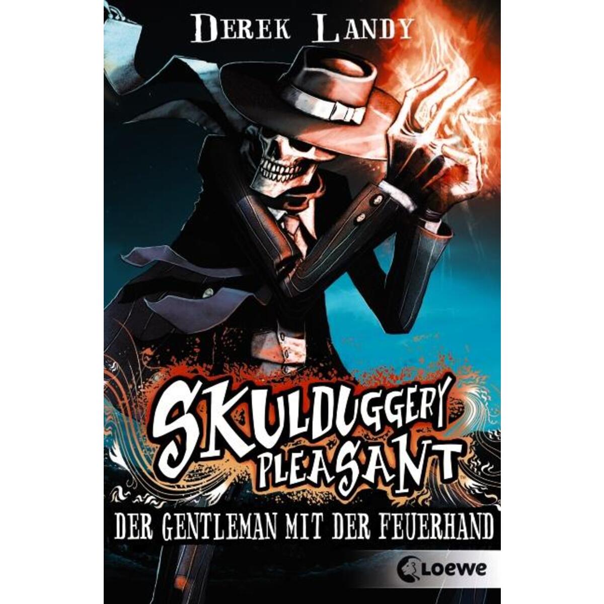 Skulduggery Pleasant 01. Der Gentleman mit der Feuerhand von Loewe Verlag GmbH