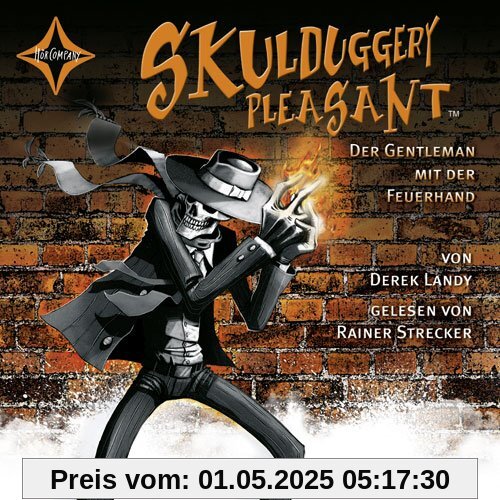 Skulduggery Pleasant - Folge 1: Der Gentleman mit der Feuerhand. Gelesen von Rainer Strecker. Autorisierte Hörfassung. 6 CDs, Cap-Box. Laufzeit ca. 7 Std. 30 Min.