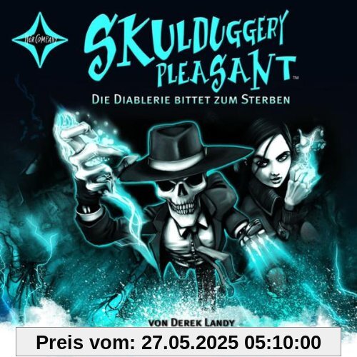 Skulduggery Pleasant - Folge 3: Die Diablerie bittet zum Sterben. Gelesen von Rainer Strecker, 6 CDs, Cap-Box, ca. 7 Std. 20 Min. Skulduggery Pleasant - Folge 3: Die Diablerie bittet zum Sterben. Gelesen von Rainer Strecker, 6 CDs, Cap-Box, ca. 7 Std. 20 Min.