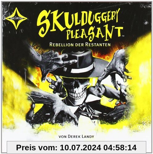 Skulduggery Pleasant - Folge 5: Rebellion der Restanten. Gelesen von Rainer Strecker, 6 CDs Cap-Box, ca. 8 Std.