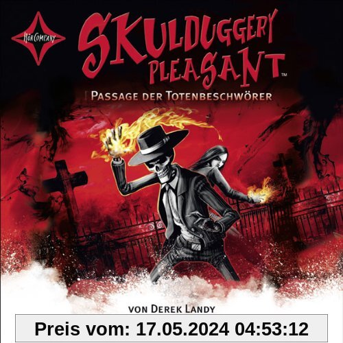 Skulduggery Pleasant - Folge 6: Passage der Totenbeschwörer. Gelesen von Rainer Strecker, 6 CDs Cap-Box, ca. 7 Std. 50 Min.