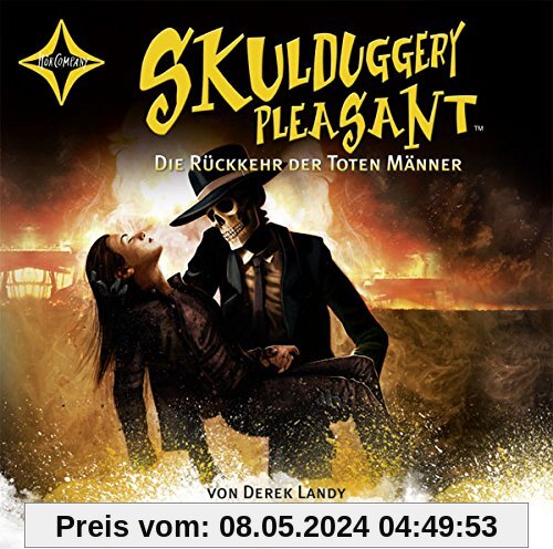 Skulduggery Pleasant - Folge 8: Die Rückkehr der Toten Männer. Gelesen von Rainer Strecker, 10 CD, Laufzeit ca. 14 Std.