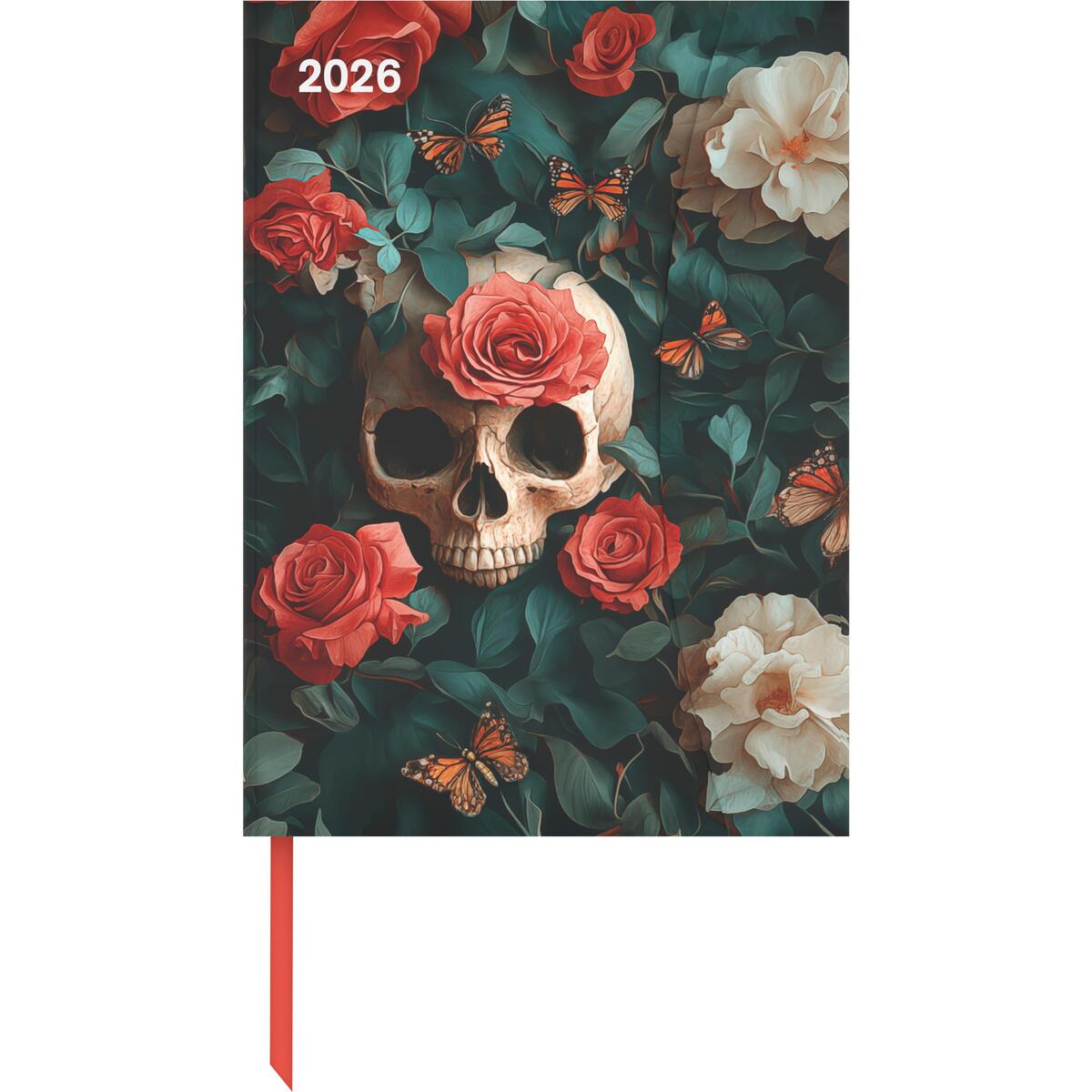 Skull 2026 - Diary - Buchkalender - Taschenkalender - 16x22 Skull 2026 - Diary - Buchkalender - Taschenkalender - 16x22 von Neumann Verlage GmbH & Co