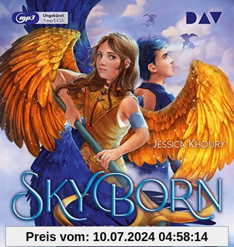 Skyborn – Teil 1: Die Goldflügel-Prüfung: Ungekürzte Lesung mit Madiha Kelling Bergner, Stefan Kaminski und Timo Weisschnur (1 mp3-CD)