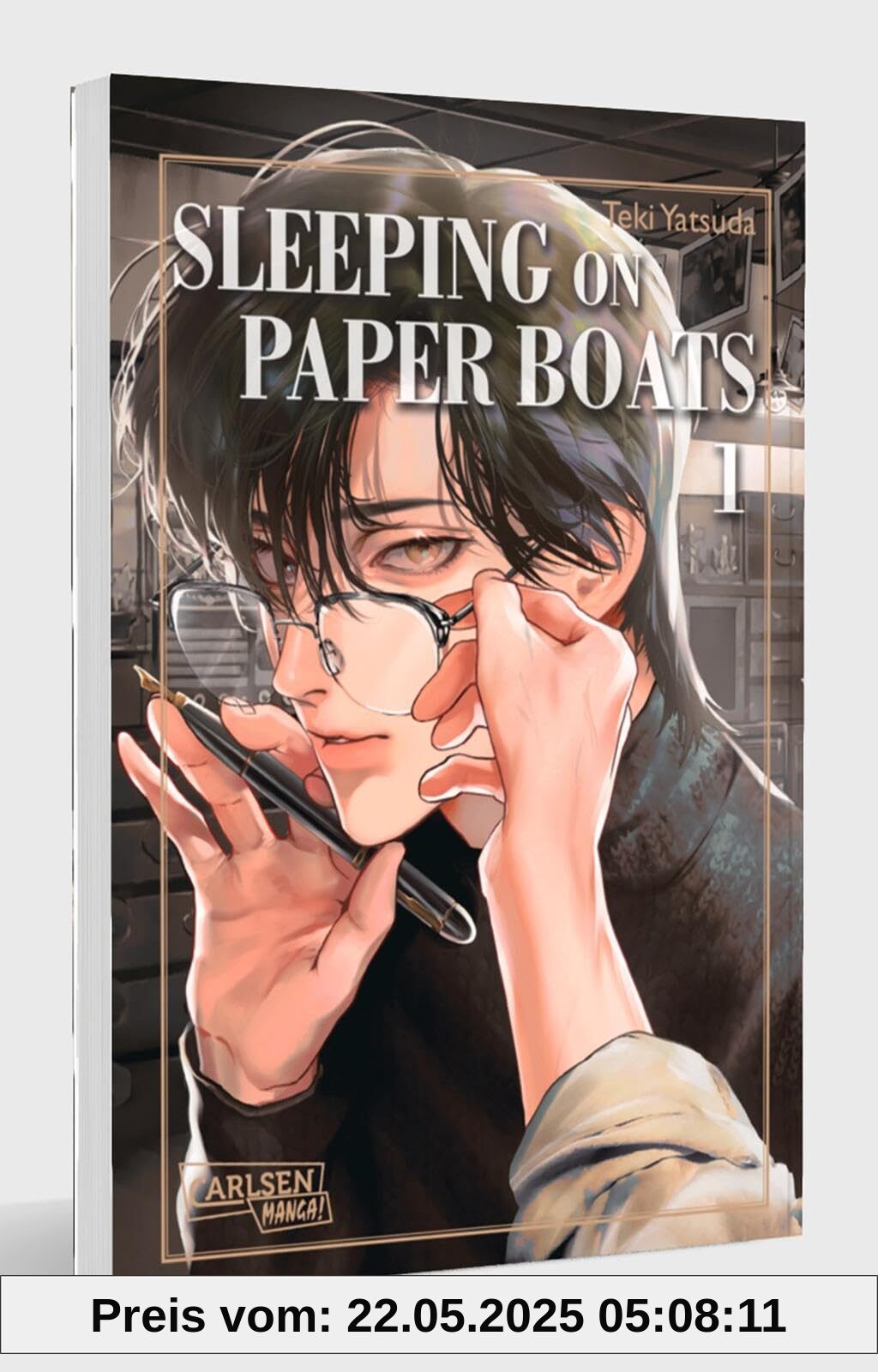 Sleeping on Paper Boats 1: Fesselnde Boys Love-Serie ab 16 Jahren mit Thriller-Touch über einen Autor und seine Muse