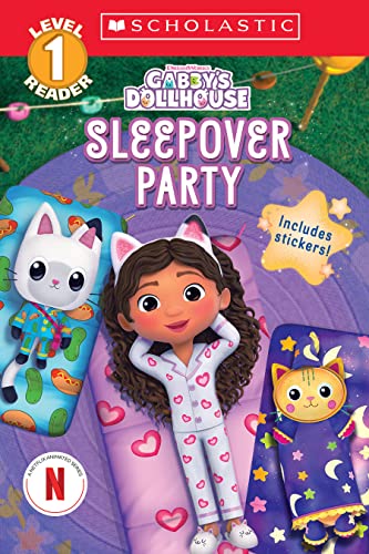 Sleepover Party (Gabby's Dollhouse: Scholastic Reader, Level 1)