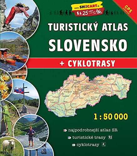 Slovensko Turisticky Atlas 1:50.000 A4: Shocart Atlas Slovensko Turisticky Atlas 1:50.000 A4: Shocart Atlas von SHOCart