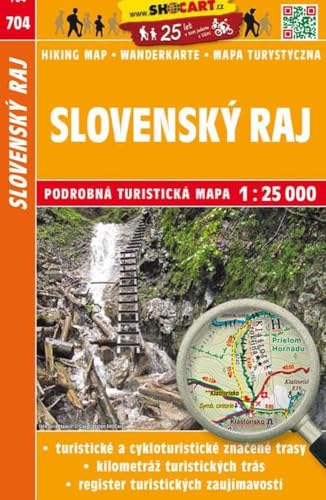 Slovenský Raj / Slowakisches Paradies (Wander - Radkarte 1:25.000) (SHOCart Wander - Radkarte 1:25.000 Slowakei, Band 704) von SHOCart