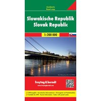 Slowakische Republik 1 : 200 000. Autokarte