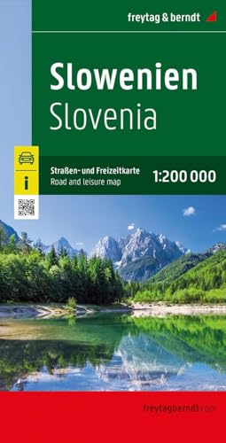 Slowenien, Straßen- und Freizeitkarte 1:200.000, freytag & berndt: Road and Leisure Map (freytag & berndt Auto + Freizeitkarten)
