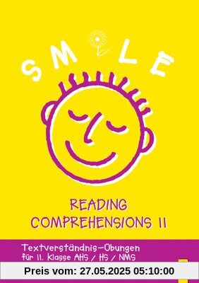 Smile 2 - Reading Comprehensions: Englisch-Übungsbuch für die 2. Klasse HS/NMS/AHS