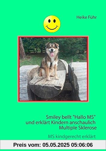 Smiley bellt Hallo MS: ... und erklärt Kindern anschaulich Multiple Sklerose