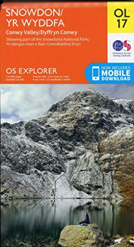 Snowdon & Conwy Valley 1 : 25 000 (OS Explorer Map)