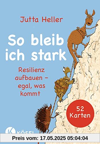So bleib ich stark: Resilienz aufbauen – egal, was kommt. 52 Karten - mit Stülpdeckelschachtel und Booklet