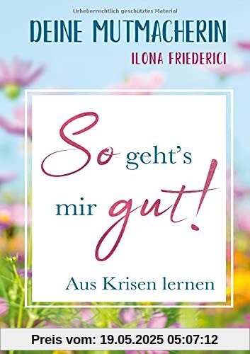 So geht's mir gut!: Aus Krisen lernen