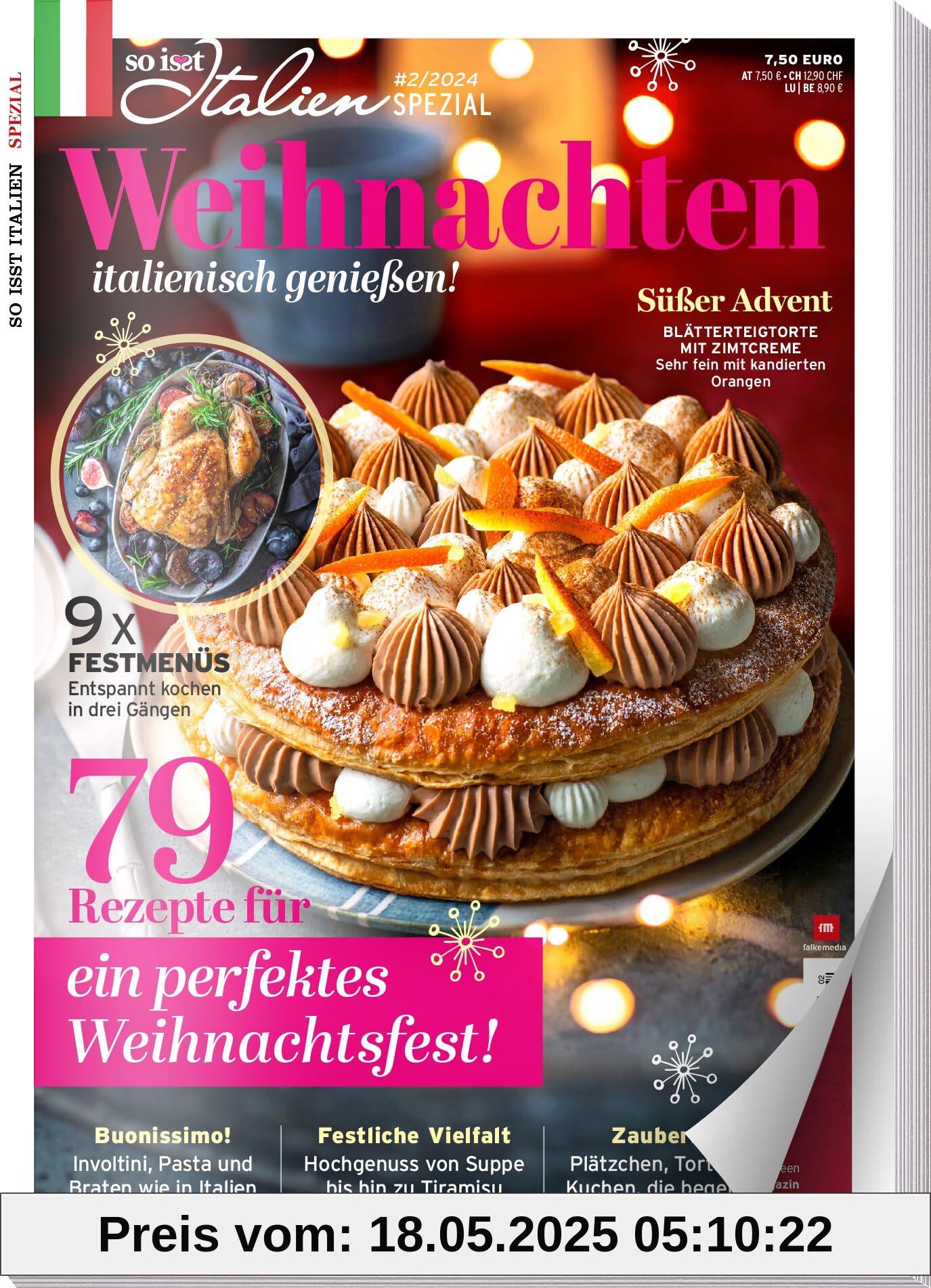 So is(s)t Italien SPEZIAL 02/2024 - Weihnachten italienisch genießen - 79 Rezepte für Ihr Weihnachtsfest - Advent - Geschenke