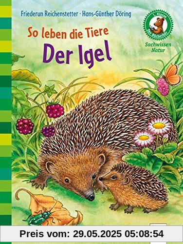 So leben die Tiere. Der Igel: Der Bücherbär. Sachwissen Natur. 1. Klasse: So leben die Tiere. Der Igel: Der Bücherbär. Sachwissen Natur. 1. Klasse: