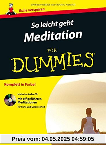 So leicht geht Meditation für Dummies