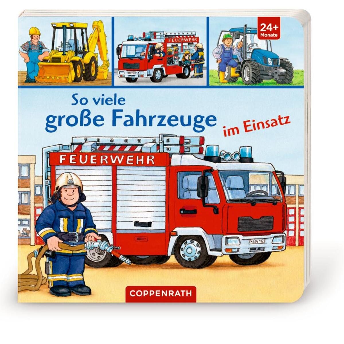 So viele große Fahrzeuge im Einsatz von Coppenrath