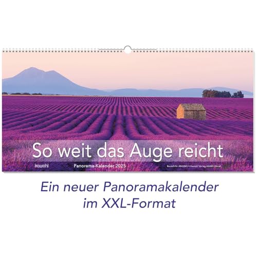 So weit das Auge reicht 2025: Panoramakalender