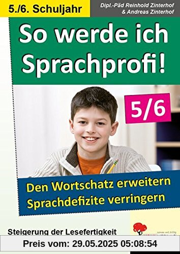 So werde ich Sprachprofi / 5.-6. Schuljahr