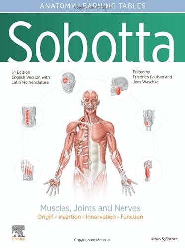 Sobotta Learning Tables of Muscles, Joints and Nerves, English/Latin: Tables to 17th ed. of the Sobotta Atlas von Urban & Fischer