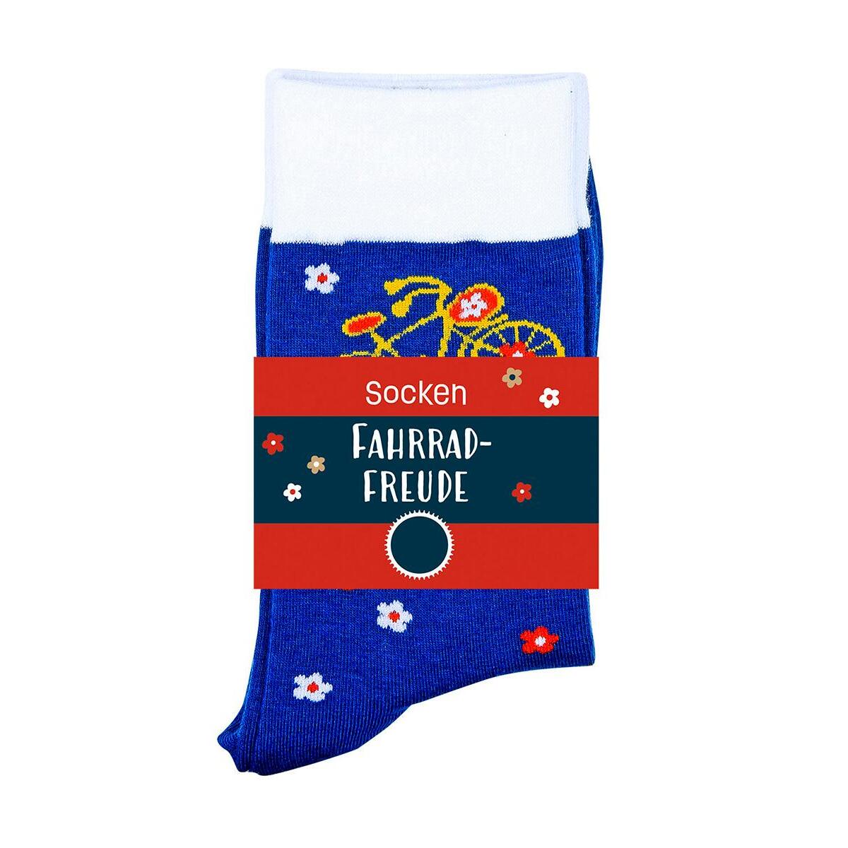 Socken »Fahrrad-Freude« von St. Benno Verlag