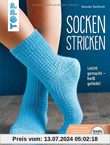 Socken stricken (kreativ.startup.): Leicht gemacht - heiß geliebt. Genial für Einsteiger