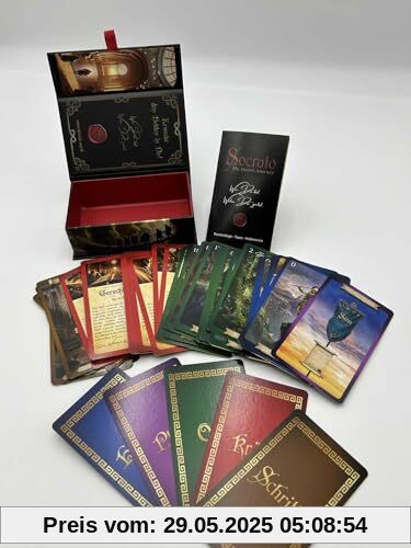 Socrato - Das Heldenreise-Tarot: 72 Karten mit Anleitungsheft im Schmuckkarton