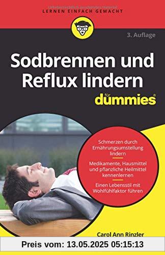 Sodbrennen und Reflux lindern für Dummies