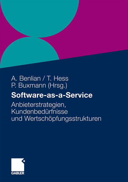 Software-as-a-Service von Gabler Verlag