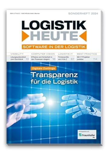 Software in der Logistik 2024: Digitale Zwillinge – Transparenz für die Logistik von Huss-Verlag