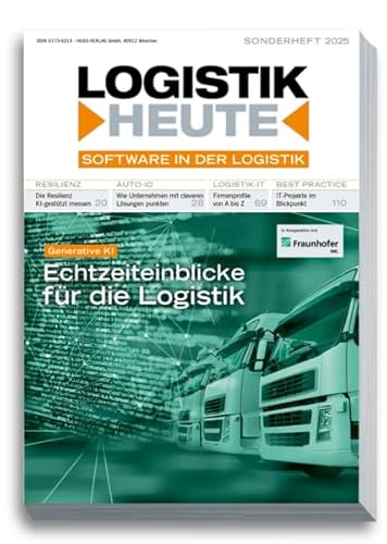 Software in der Logistik 2025: Generative KI: Echtzeiteinblicke für die Logistik von Huss-Verlag