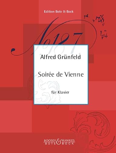 Soirée de Vienne: Konzertparaphrase über Johann Strauß'sche Walzermotive aus "Fledermaus" u. a.. op. 56. Klavier.
