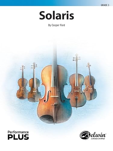 Solaris: Conductor Score & Parts (Belwin String Orchestra - Performanceplus+) von Alfred Music