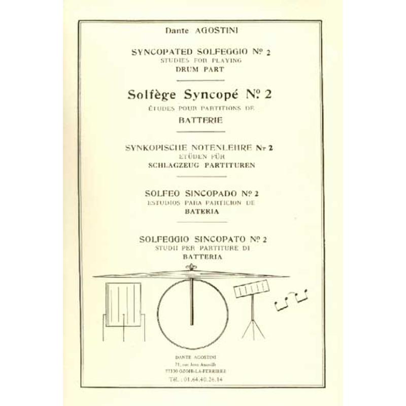 Solfege syncope 2 - etudes pour partitions de batterie Solfege syncope 2 - etudes pour partitions de batterie