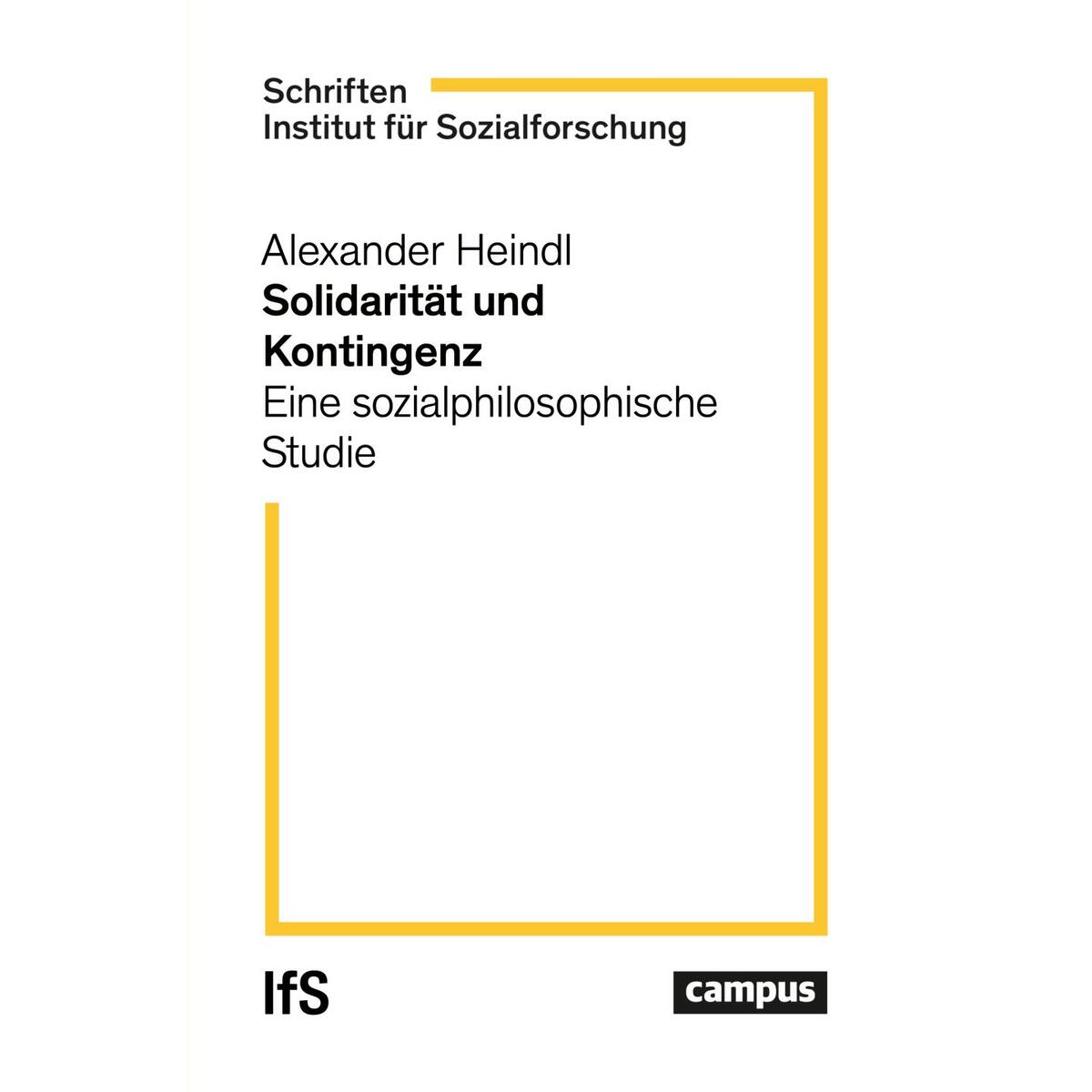 Solidarität und Kontingenz Solidarität und Kontingenz von Campus Verlag GmbH