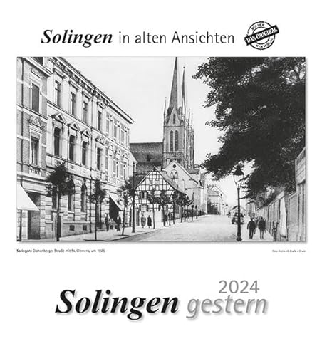 Solingen gestern 2024: Solingen in alten Ansichten von m + m Verlag
