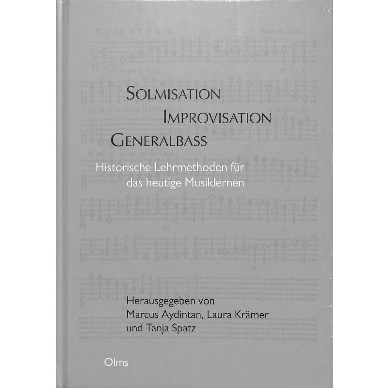 Solmisation Improvisation Generalbass Solmisation Improvisation Generalbass