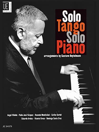 Solo Tango Solo Piano: 10 beliebte argentinische Tangos. Band 1. für Klavier. von Universal Edition AG