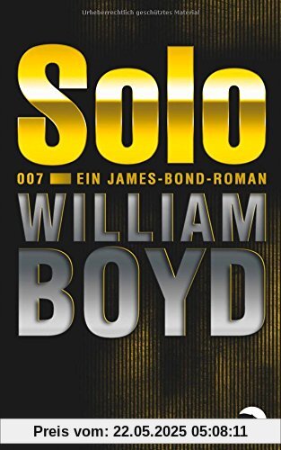 Solo: Ein James-Bond-Roman