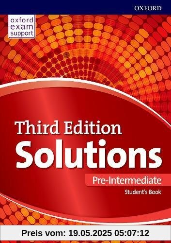 Solutions: Pre-Intermediate: Student's Book and Online Pract Solutions: Pre-Intermediate: Student's Book and Online Pract
